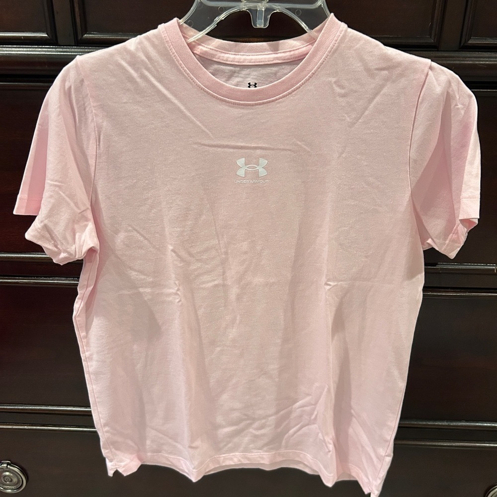 Under Armour Soft Pink Tee